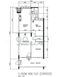 Blk 319 Teck Ghee Vista (Ang Mo Kio), HDB 3 Rooms #523762851
